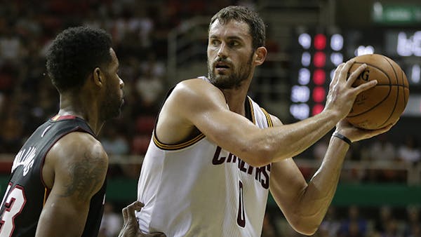 Rand: Kevin Love says goodbye to Minnesota, but not old habits