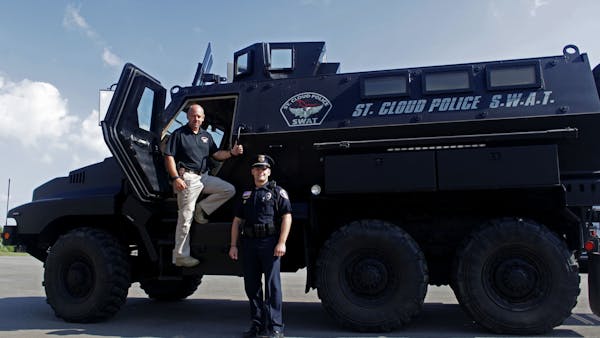 Tons of military equipment donated to police, sheriffs