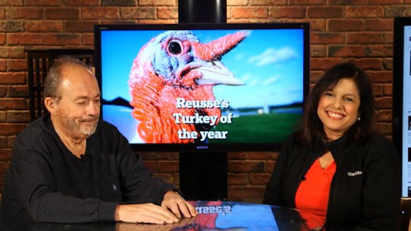 Who will Reusse name as Turkey of the Year?