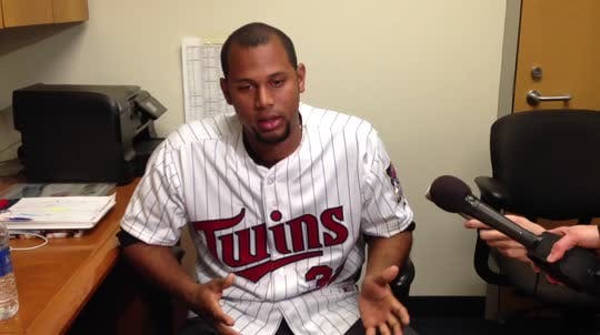 Twins center fielder Aaron Hicks says his subpar rookie year was painful, but will help him prepare for 2014.