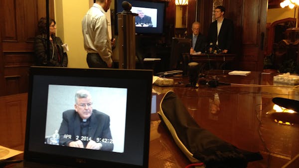 April 22, 2014: Video released of Nienstedt's testimony