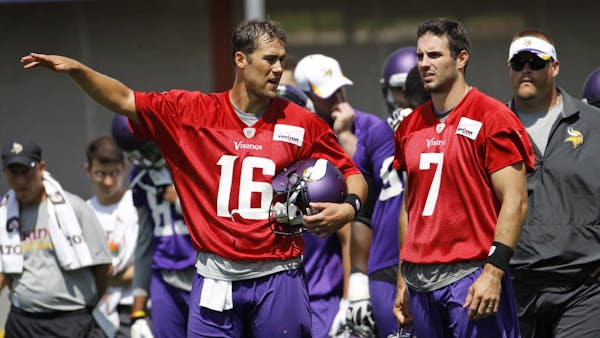 Access Vikings: Cassel is clearly their number one guy