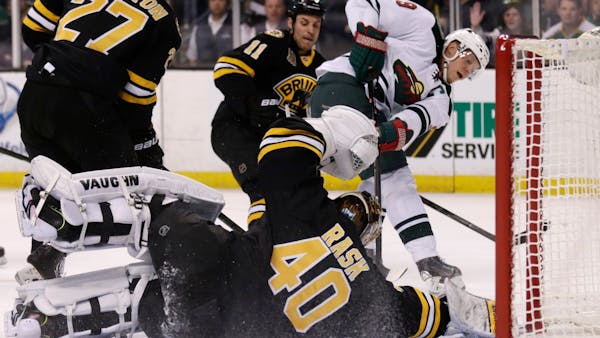 Boston drops Wild for ninth consecutive victory