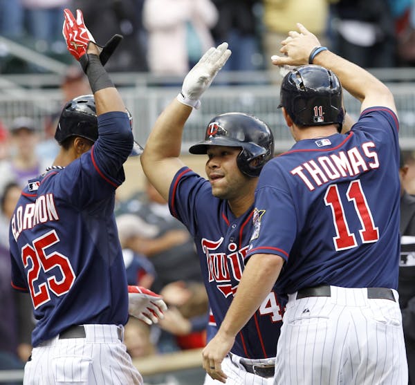 Doumit, Pinto home runs in eighth lift Twins past Rays