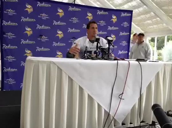 Chad Greenway on playing in London