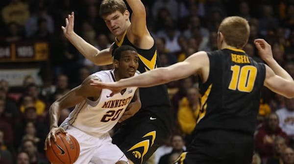 A most unlikely outburst carries Gophers past No. 20 Iowa