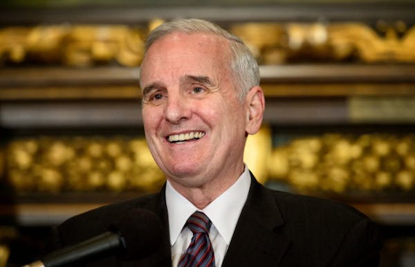 Dayton says hobbled hip won't deter run for re-election