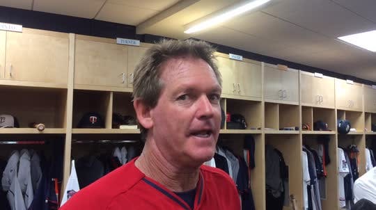 Twins pitching coach is excited about the talent he's working with.
