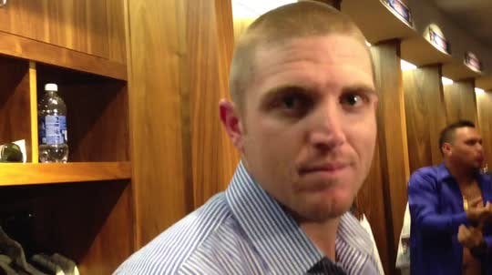 Twins first baseman Chris Parmelee says it was nice to break team's slump with runners in scoring position Sunday.