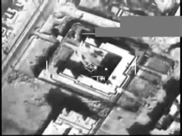 Military releases strike footage of ISIL storage facility