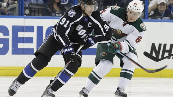 Wild's four-game win streak snapped with loss at Tampa Bay