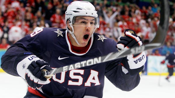 Wild Minute: Olympics have sparked Parise