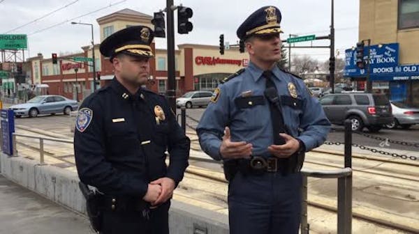 St. Paul police discuss light rail safety tips