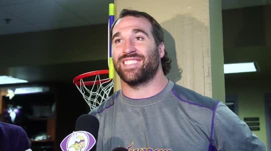 Vikings defensive end Jared Allen said he was shocked to hear the Cleveland Browns traded starting running back Trent Richardson to the Colts before Sunday's game.