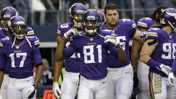 Vikings' Patterson ready for start, not Harvin comparisons