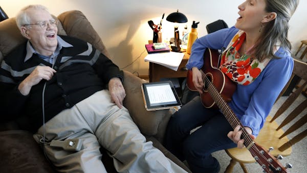 Hospice music therapists try to forge personal, trusting connections