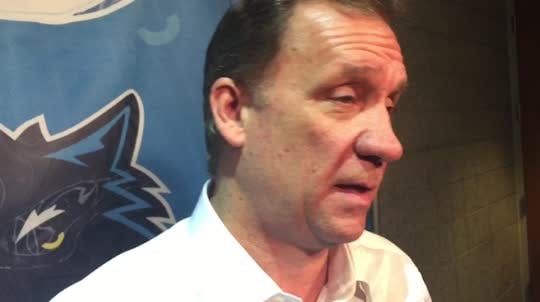 Flip Saunders and Robbie Hummel discuss the Timberwolves' 14th consecutive loss