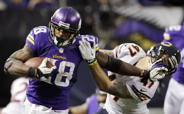 Vikings notes: Peterson expects to play