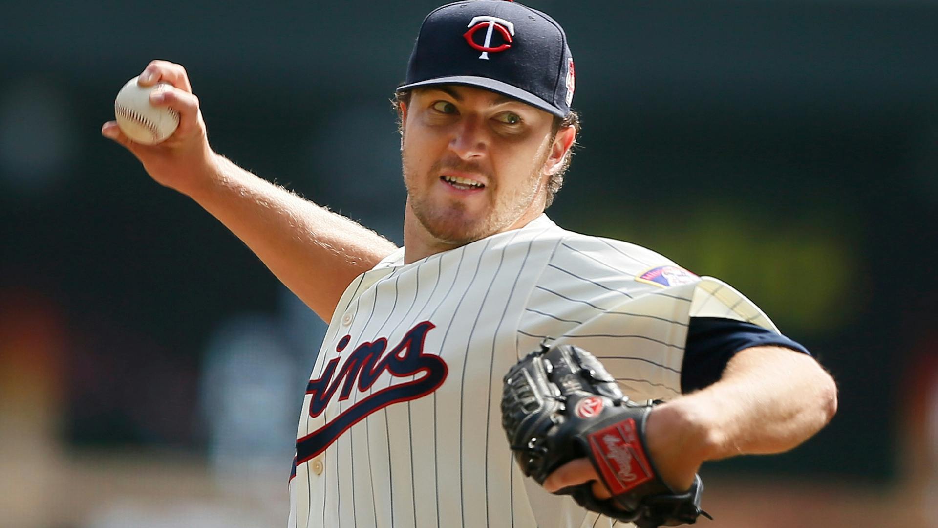 Twins righthander gave up four runs in the first inning on Wednesday