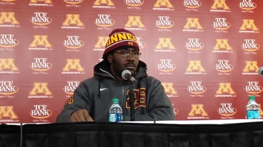 After a 31-24 loss to the Buckeyes, the Minnesota linebacker was confident the teams will meet for the Big Ten title.