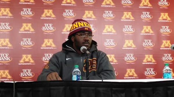 Gophers' Campbell on Ohio State: 'I don't think they're better than us'