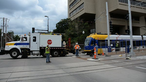 Central Corridor rail line tested at University of Minnesota