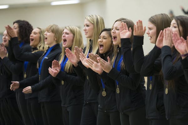Fairbault High School holds celebration for dance team