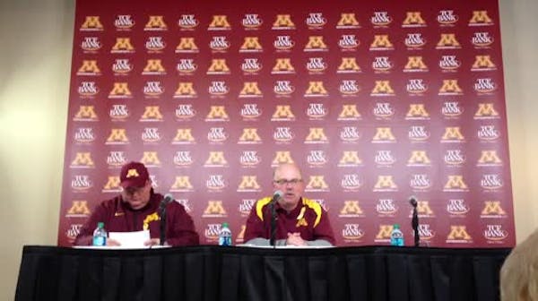 Jerry Kill's postgame press conference