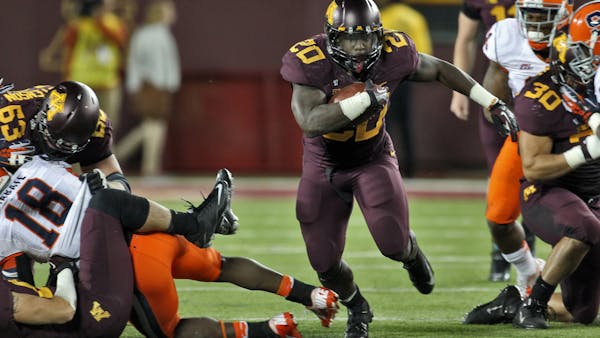 Gophers RB coach Poore happy with the position's depth