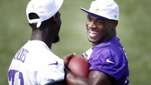 Adrian Peterson is 'wired up,' ready to go