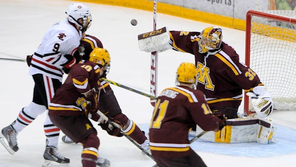 St. Cloud State's intensity too much for Gophers