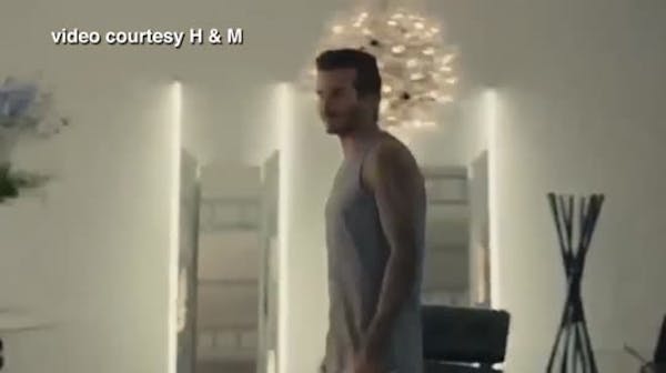 David Beckham commercial