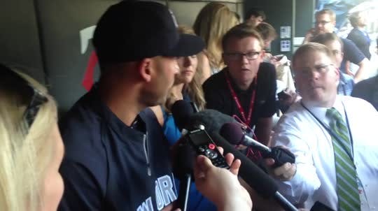 Yankees shortstop Derek Jeter says New York's many playoff series with the Twins is what he'll remember most about Minnesota.