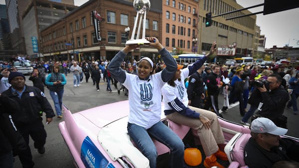Lynx celebrate 2nd WNBA championship