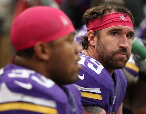 Jared Allen fired up after trade rumors