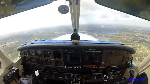 Bird crashes into airplane cockpit