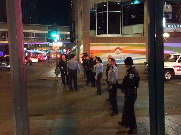 Minneapolis police hold briefing on downtown chaos