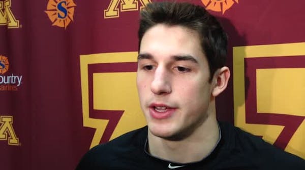 Skjei, Gophers trying to forget feeling of being swept