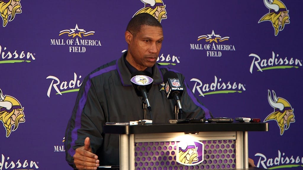 Minnesota Vikings head coach, Leslie Frazier talks about the loss on Sunday to the Ravens.