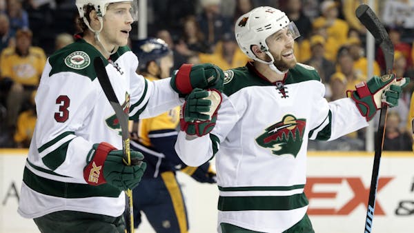 Wild's reshuffled lineup stays tough on road, ties record