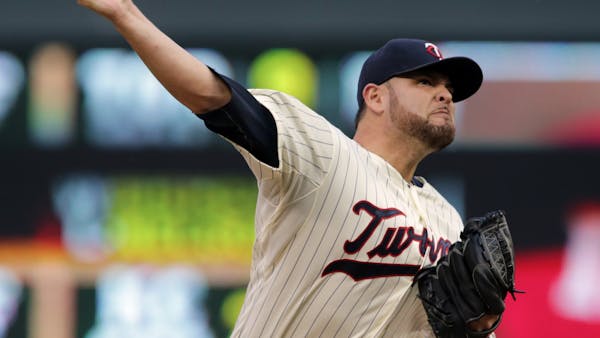 Nolasco rocky early, Twins bats go silent throughout loss