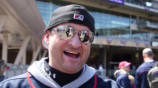 Twins fans made bold predictions about this year's season before Monday's home opener at Target Field.
