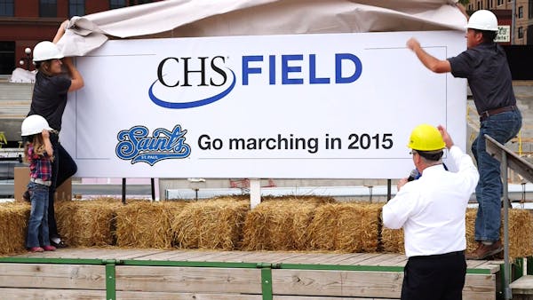 Saints welcome fans to CHS Field