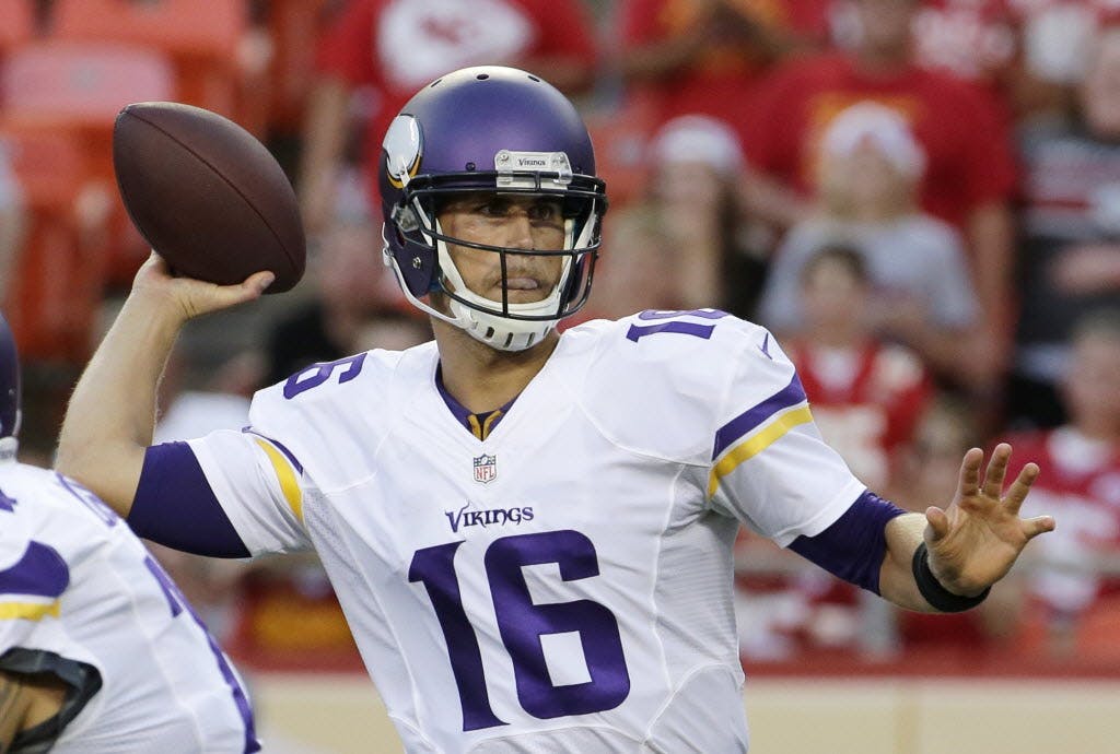 Vikings head coach Mike Zimmer announced today that Matt Cassel would be the starting quarterback going into the season.