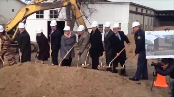 Breaking ground at shelter for victims of sex trafficking
