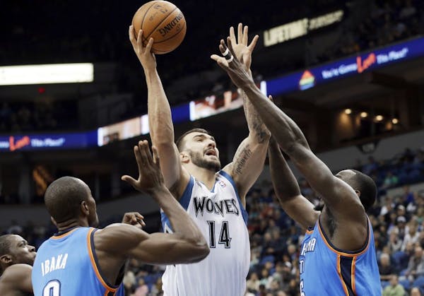 Determined Wolves quiet Oklahoma City at Target Center