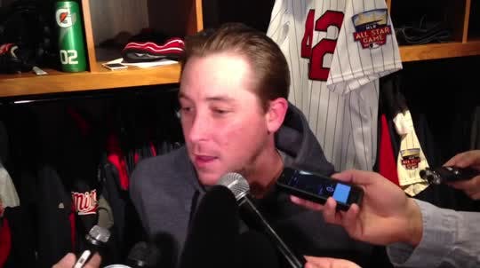 Twins starting pitcher Kevin Correia says watching other starters' recent success helps him pitch better.