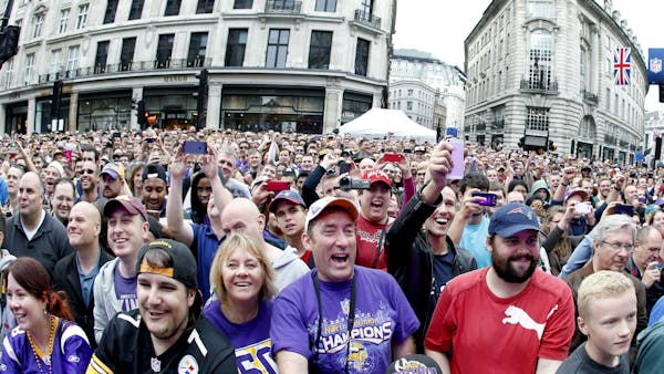 Access Vikings: NFL Extravaganza on Regent Street in London