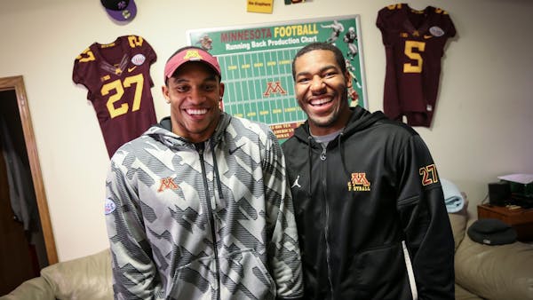 Gophers' Cobb and Wilson: Two determined cousins