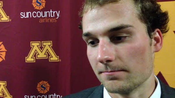 Rau scores two goals in Gophers 5-0 exhibition game victory